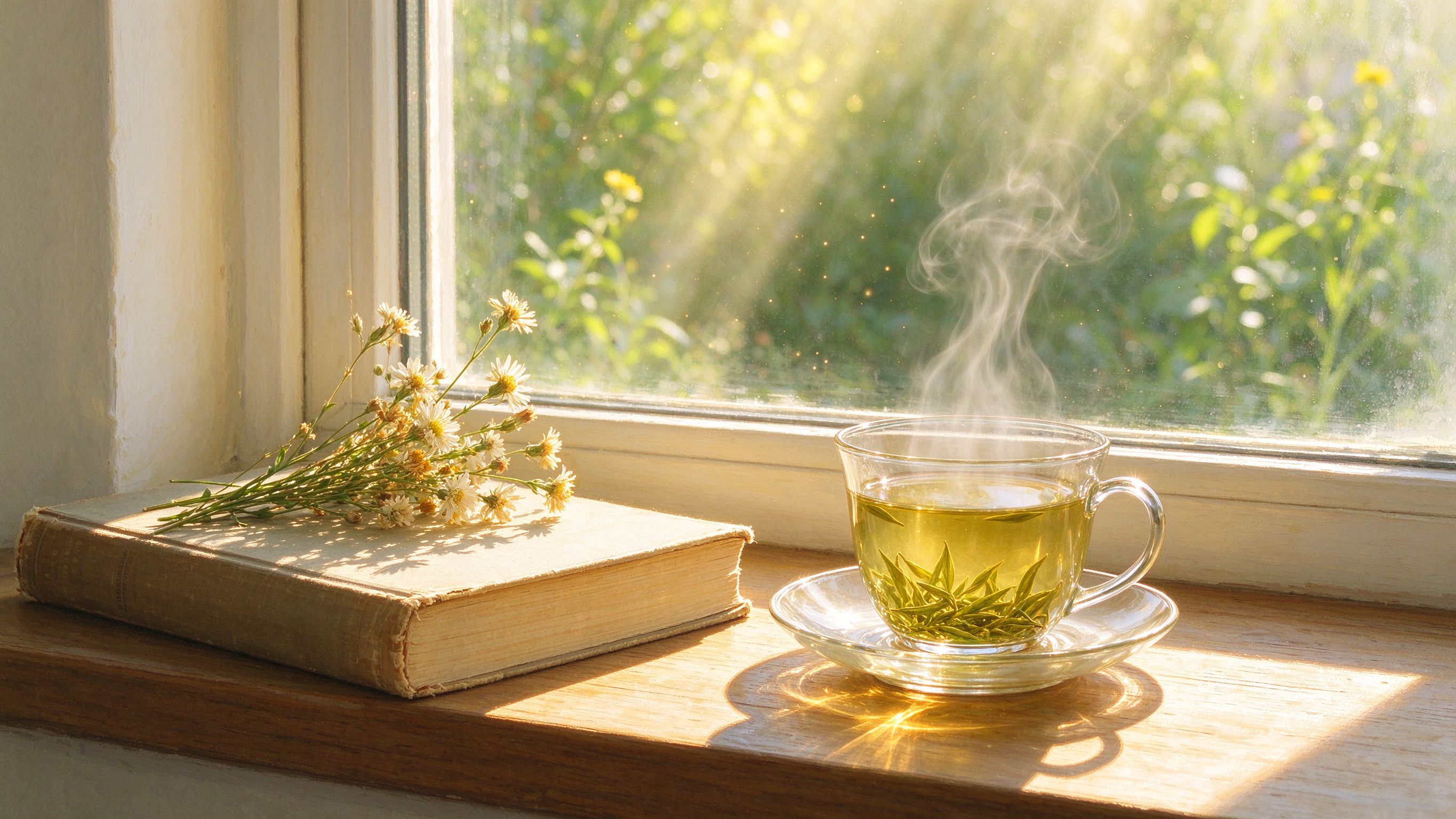 一盏茶的时间,把日子读成安静