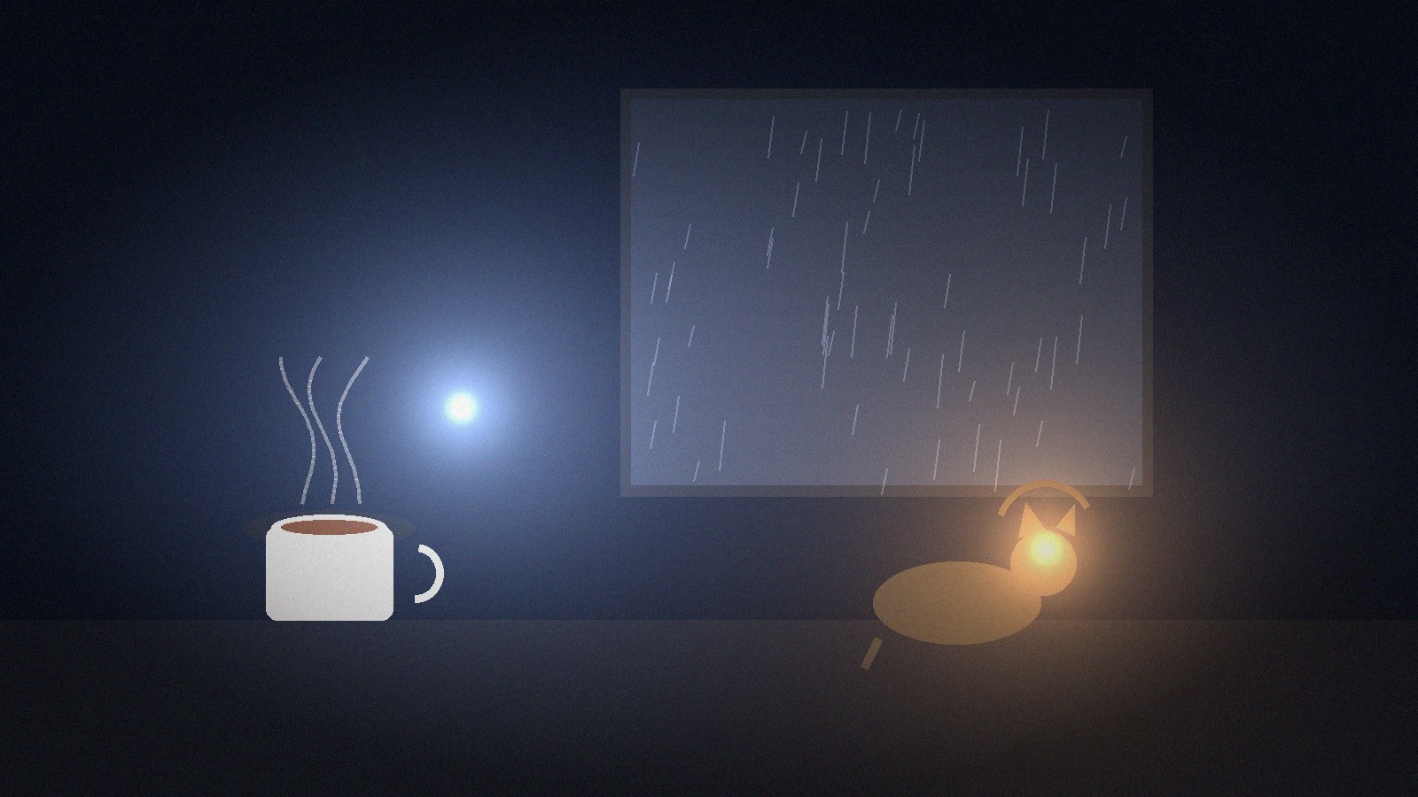 雨落时分，静听时光